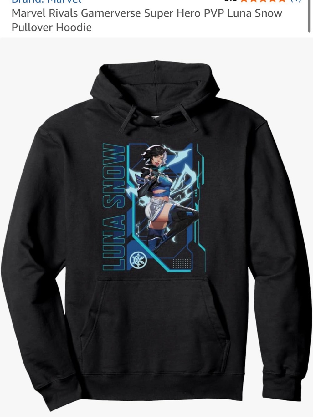 Luna Snow Pullover Hoodie